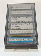Lot of 6 Mini Data Cartridges W/Case - 2 3M dc 2120 & 4 Sony QD2120 for sale  Shipping to South Africa
