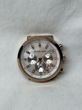 Relógio de quartzo Michael Kors Showstopper cronógrafo MK-5394 tom dourado nova bateria comprar usado  Enviando para Brazil