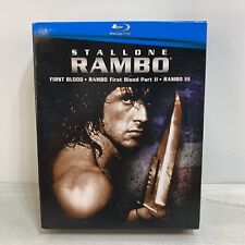 Rambo Trilogy (Blu-ray Disc, 2008, Conjunto de 3 Discos) First Blood - Frete Grátis 🔥🚐, usado comprar usado  Enviando para Brazil