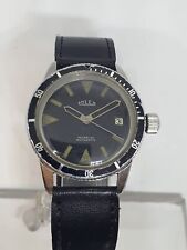 milex automatic 21 jewels eta 2452 36mm vintage diver watch for sale  Shipping to South Africa