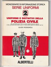Monografia uniformi distintivi usato  Monrupino