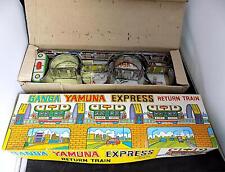 Vintage Folha de Flandres Wind-Up Ganga Yamuna Express Train Track Toy, Welby Índia, EXiB comprar usado  Enviando para Brazil
