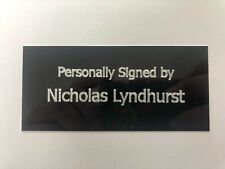 Personally signed nicholas for sale  Shipping to Ireland