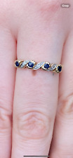 9ct gold sapphire for sale  KING'S LYNN