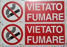 Cartelli vietato fumare usato  Torino