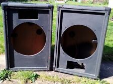 pair speaker cabinets for sale  SUDBURY