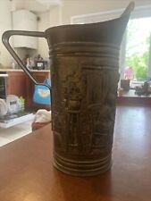 Impressed brass jug for sale  Shipping to Ireland
