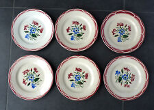 Assiettes plates faïence d'occasion  Moosch