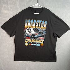 Camiseta de coche Rockstar original de campeones de carreras adulto 2XL XXL negra para hombre, usado segunda mano  Embacar hacia Argentina