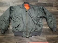 Chaqueta de Aviador Intermedia Verde Rothco USAF MIL-J-6141 Para Hombre Grande segunda mano  Embacar hacia Mexico