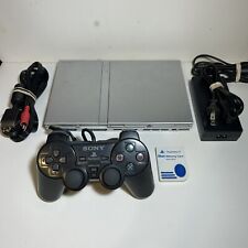 Consola Sony PlayStation 2 PS2 Slim Silver SCPH-79001, ¡PROBADA Y FUNCIONANDO! segunda mano  Embacar hacia Argentina