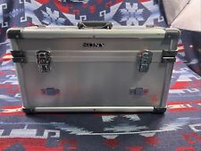 Estuche de transporte de metal para cámara de video digital serie Sony cámara práctica equipaje duro segunda mano  Embacar hacia Argentina