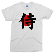 Samurai Logo T-shirt Japão Bandeira Kanji Escrita Japonês Inspirado Cool Tee Homens comprar usado  Enviando para Brazil