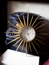 Replica  Sunburst  Wall Clock Working for sale  Shipping to South Africa