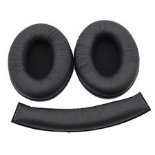 	Earphone Ear Pads Soft Foam Cushion Headband Cover for Sennheiser HD202 HD497, käytetty myynnissä  Leverans till Finland