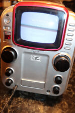 iLive Karaoke iJ328 Máquina CD + G con base para iPod cable de alimentación folleto 3 CD de música segunda mano  Embacar hacia Mexico