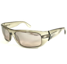 Police Sunglasses MOD.1447 60 COL.G88 Matte Clear Gray Frames with Brown Lenses for sale  Shipping to South Africa