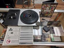PS2/PS3 DJ HERO TURNTABLE w/ DONGLE And Game  for sale  Shipping to South Africa
