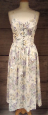 Used, Vintage Laura Ashley Cotton Sleeveless Dress Size 12 Excellent for sale  Shipping to South Africa