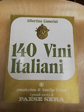 140 vini italiani usato  Roma