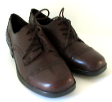 Zapatos Oxford Naturalizer para mujer con cordones de cuero marrón nuevos talla 6,5M segunda mano  Embacar hacia Mexico