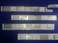 Used, Bayliner Boats Emblems 44" Gold + FREE FAST delivery DHL express - Stickers Set for sale  Shipping to South Africa