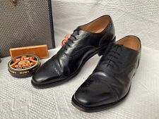 Loake black leather for sale  BARNARD CASTLE