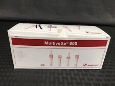 (100/Pk) SARSTEDT Multivette 600 K3 EDTA Tubes Venous & Capillary Blood Samples, used for sale  Shipping to South Africa