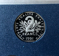 Francs 1991 semeuse d'occasion  Fresnay-sur-Sarthe