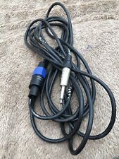 Speaker cable audio for sale  LIVERPOOL