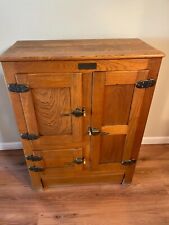 antique oak ice box for sale  Denver