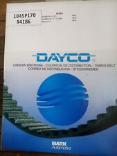 Timing belt dayco for sale  HARROW