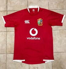 British & Irish Lions Jersey Rugby Shirt Red Canterbury Polyester Mens Size L for sale  Shipping to South Africa