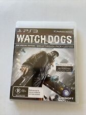 Used, Watch Dogs -- ANZ Special Edition PAL (Sony PlayStation 3, PS3) Complete for sale  Shipping to South Africa