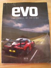 Evo magazine 252 for sale  BRISTOL