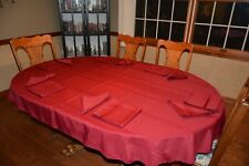 holiday tablecloths napkins for sale  Reading