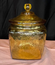 Amber cookie jar for sale  Warminster