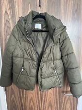 Khaki hooded jacket for sale  UK
