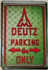 Blechschild 20x30 deutz gebraucht kaufen  Gaustadt,-Berggeb,-Bug