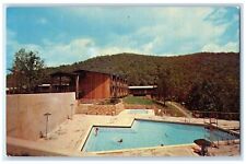 Cartão postal vintage c1950's May Lodge piscina Prestonsburg Kentucky KY comprar usado  Enviando para Brazil