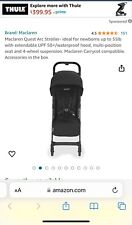 Maclaren Quest Arc Lightweight Compact Umbrella Fold Stroller Pushchair, used for sale  Shipping to South Africa