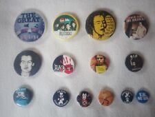 Punk vintage badges for sale  BOURNE