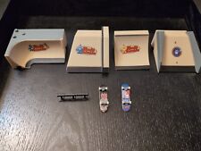 Vintage 57mm Mini Tech Deck Fingerboard Wet Willy World Industries Ramps for sale  Shipping to South Africa