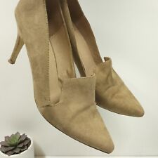 Beige brown suede for sale  LEICESTER