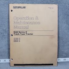 Usado, Cat Caterpillar D4H Series II 2 Pista Tipo Operadores de Trator Manual do Proprietário Livro comprar usado  Enviando para Brazil
