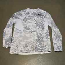 Nike Pro White Camo Compression Fitted Long Sleeve Shirt Men's Size Extra Large for sale  Shipping to South Africa