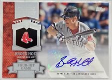 2013 Topps Chasing History Brock Holt (Minors Bat Race) #CHA-BH.1 Auto Red Sox comprar usado  Enviando para Brazil