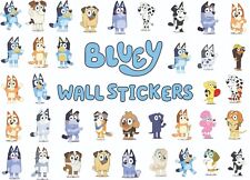 Bluey wall stickers for sale  LEICESTER