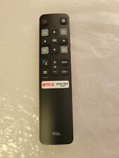 CONTROLE REMOTO DE VOZ TCL SMART TV GENUÍNO COM NETFLIX PRIME VIDEO RC802V FNR2 USADO comprar usado  Enviando para Brazil