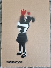 Banksy dismaland karton d'occasion  Expédié en Belgium